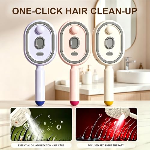 Cheerdox 5-in-1 Electric Spray Air Cushion Massage Comb