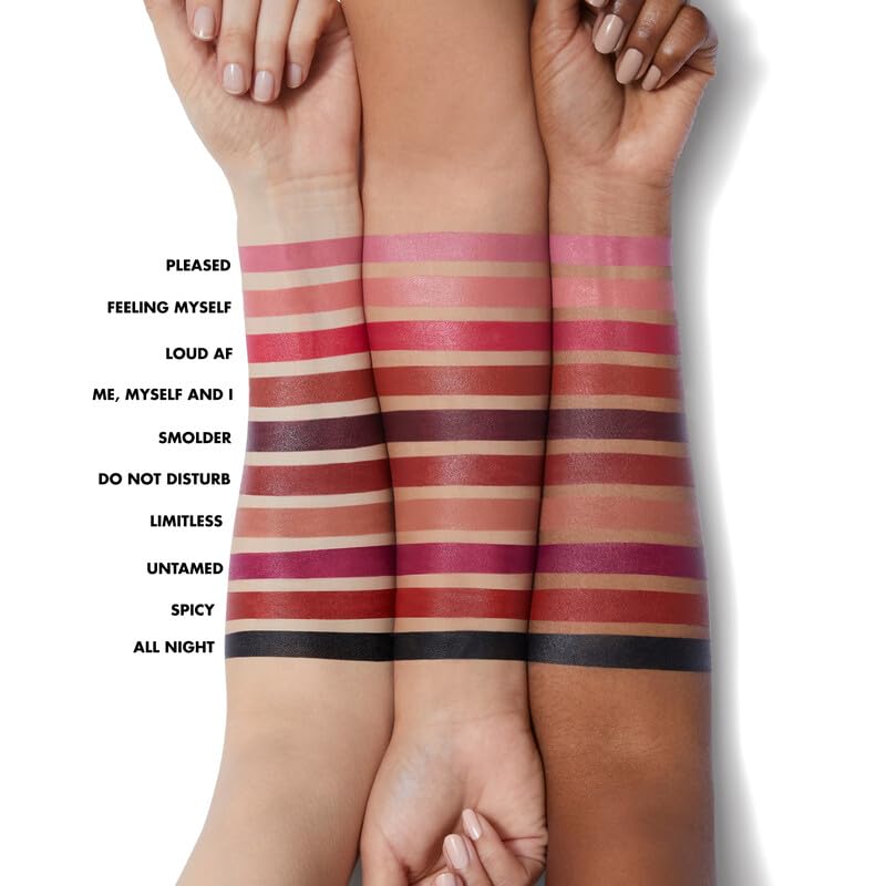 e.l.f. O Face Satin Lipstick - Bold, Long-Lasting Creamy Lip Color