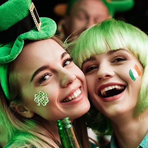 St. Patrick's Day Temporary Tattoos, Pack of 40, Skin Safe