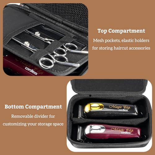 ProCase Hard Travel Case for Hair Clippers & Grooming Kits