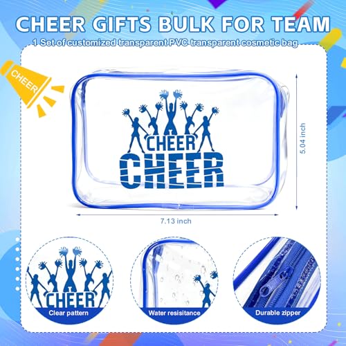 Cheer Team Goodie Bags 20Pc Blue 7x5 Waterproof