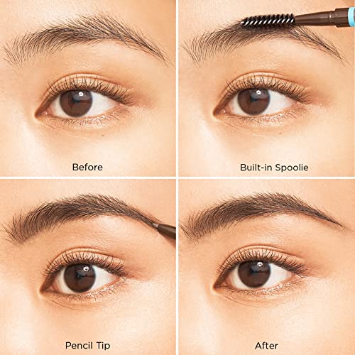 JOAH Eyebrow Pencil - Precision Brow Pencil with Built-In Spoolie