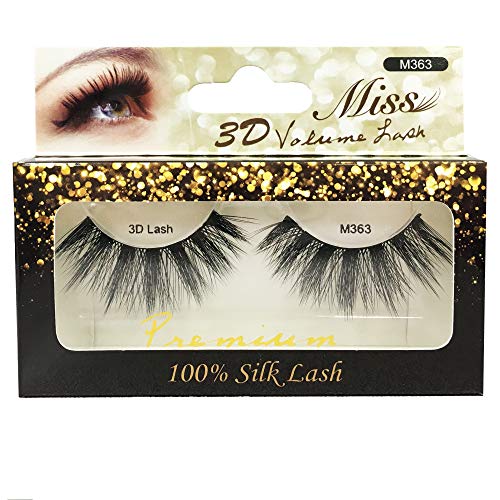 [4 PACKS] Miss Lashes 3D Volume Tapered False Eyelash Extension