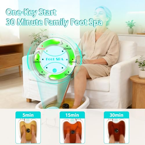 Ionic Foot Detox Machine with 50 Liners for Home Spa Relaxation