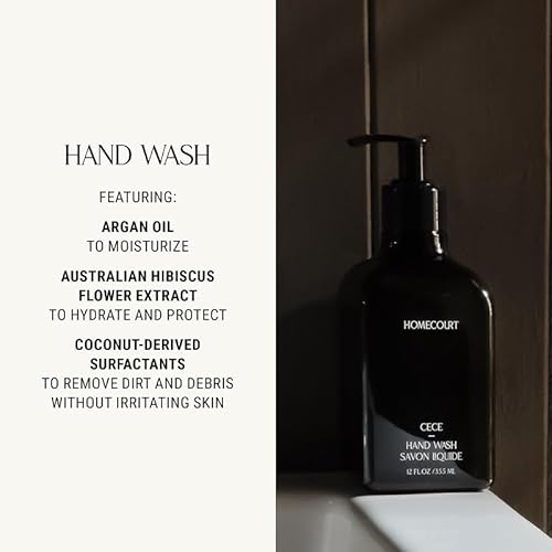 Homecourt Hand Wash, Gently Cleanses & Hydrates, Removes Dirt & Debris Without Irritating Skin, Clean Formula, Neroli Leaf, 12 fl oz, 2.0