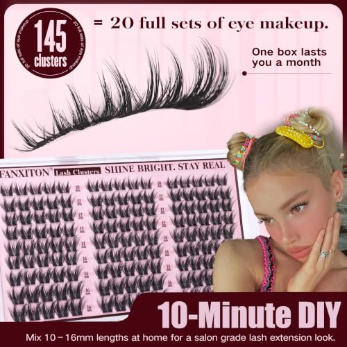 Manga Lash Clusters 10-16mm Fluffy Spike Eyelash Extensions