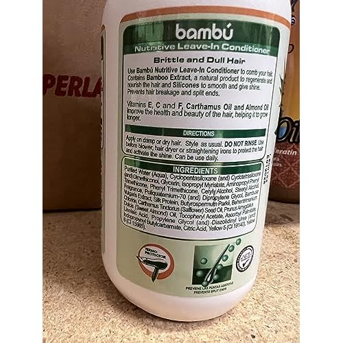 Silicon Mix Bambu Shampoo & Treatment 16oz & Leave-in 8oz & Polisher 4oz ¡°Set¡±