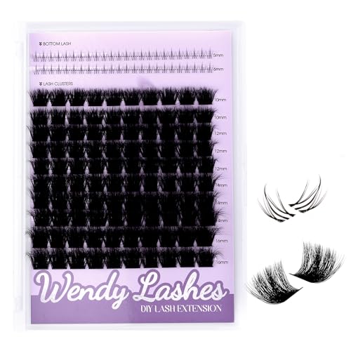 Wendy Lashes Cluster Extensions 149pc DIY 10-16mm