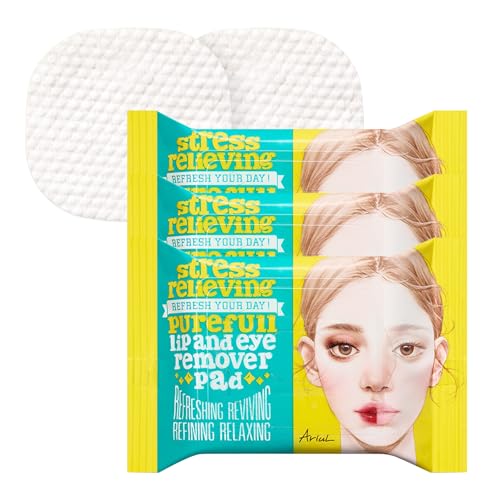 Ariul Purefull Lip & Eye Makeup Remover Pads – 30 Count