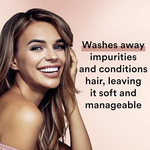 Suave 2 in 1 Shampoo and Conditioner with Micellar Infusion, cleansing and conditoning For All Hair Types, 28 oz Pack of 4