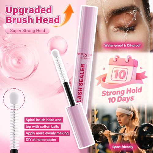 Lash Clusters Sealer 5ml Clear Waterproof Lash Extension Sealant