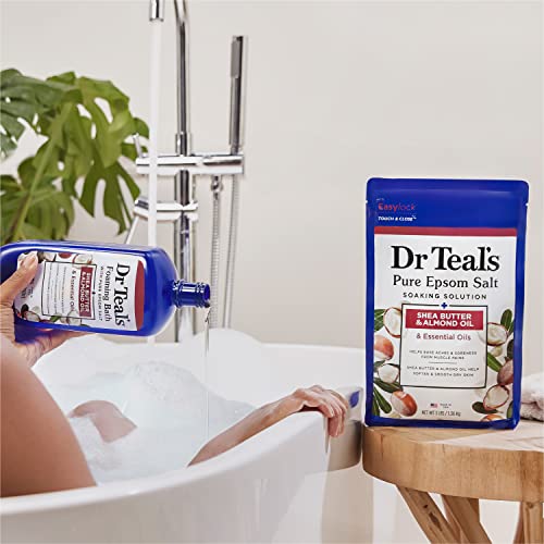 Foaming Bath with Epsom Salt, Shea Butter & Almond - 34 fl oz