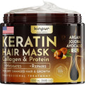 KINPUR ORGANIC Keratin Hair Mask for Dry Damaged Hair - Pack of 1