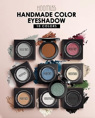 Grey Matte Eyeshadow Palette - Pigmented Long-Lasting Pressed Powder