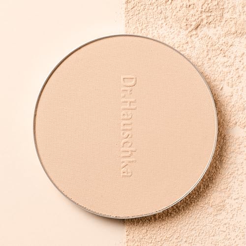 Dr. Hauschka Compact Powder 00, Translucent, Natural, Mineral, Set & Mattify, Touch-up, Silky Finish, for All Skin Tones, 0.28 oz
