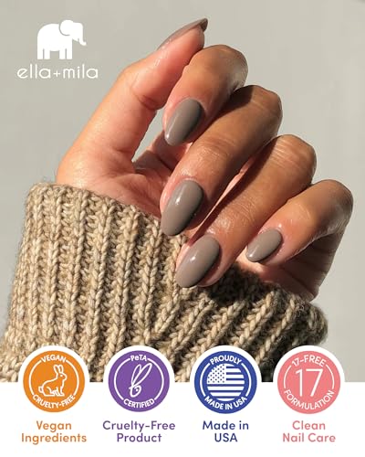 ella+mila Cuticle Oil with Tsubaki & Argan - Fragrance Free, 2.3 fl oz