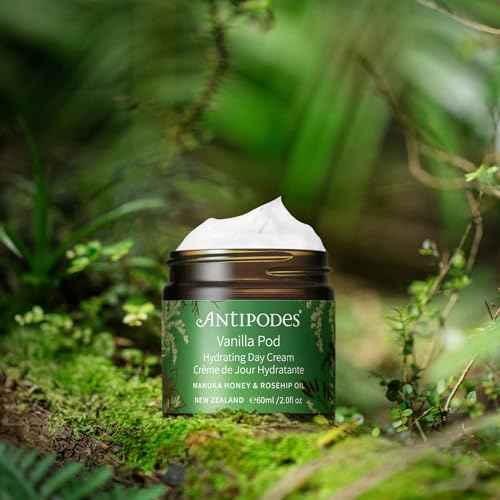 ANTIPODES Vanilla Pod Hydrating Day Cream ? Anti Aging Face Moisturizer For Dry Skin ? with Rosehip Oil, Avocado Oil & Antioxidant Skincare Ingredients ? Dry Skin & Normal Skin ? 60ml, 2 fl. Oz
