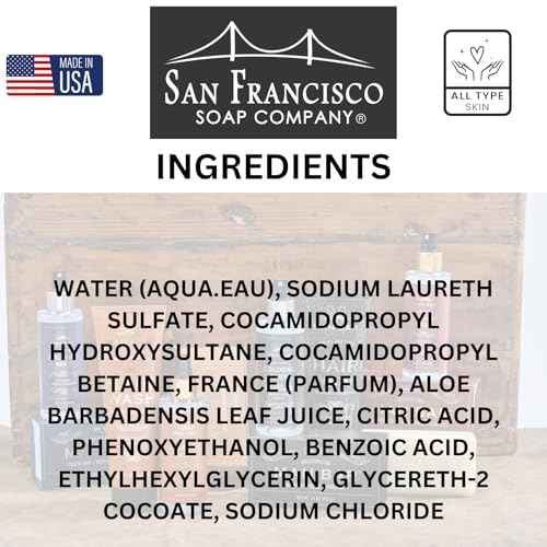 San Francisco Soap Company Spiced Tobacco Man Bar Hand Wash - 16.5 oz