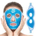Gel Eye Mask & Cooling Face Mask - Hot/Cold Therapy for Puffiness
