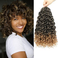 Gogo Curl Crochet Hair Extensions - Pre-Looped 8 Inch - 8 Packs for Black Women