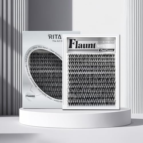 Flaunt Hybrid Lash Clusters - Wispy Volume, 8-18mm