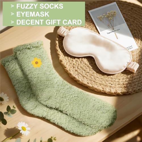 Birthday Gifts for Women, Self Care Gift Get Well Soon Gifts Basket for Women, Flower Relaxing Spa Gift Basket Bath Set,Unique Luxury Self Care Box Gift for Mom Her Wife Sister Girlfriend, Girl Friend