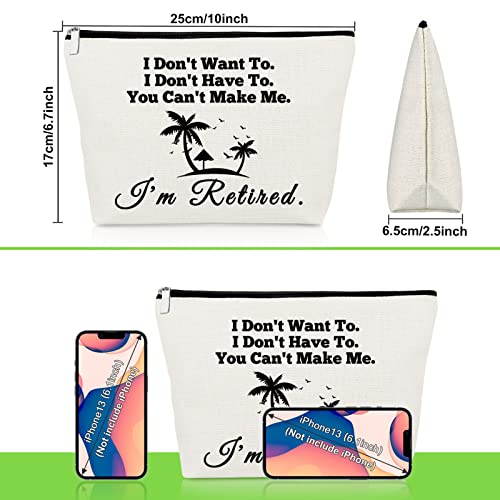 Funny Encouragement Gift for Girls Women Makeup Bag Best Friends Gift Coworker Leaving Gifts for Boss Colleagues Cosmetic Pouch Gag Gifts for Women Birthday Appreciation Gift Travel Cosmetic Bag