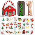 Christmas Tattoos for Kids Stocking Stuffers, 192 Styles Luminous Temporary Tattoo Stickers for Christmas Party Favors Decorations, Christmas Gifts for Kids Xmas Goodie Bag Fillers