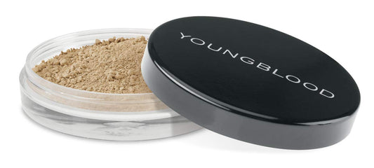 Youngblood Clean Luxury Cosmetics Natural Loose Mineral Foundation, Warm Beige | Loose Face Powder Foundation Mineral Illuminating Full Coverage Oil Control Matte Lasting | Vegan, Cruelty Free