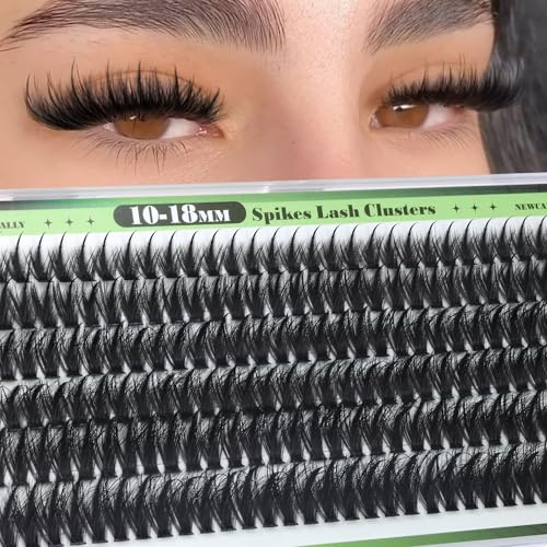 Lash Clusters with Spikes Manga Eyelash Extensions 10-18MM D-Curly