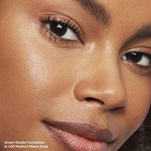 Almay Skintone Matching Foundation, Smart Shade Face Makeup with SPF 15, Hypoallergenic, Oil-Free, Dermatologist-Tested, 200 Light Medium Mine, 1 fl oz