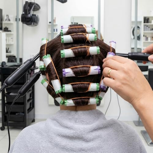 200 Disposable Perm Papers for Hair Styling - High Temperature Resistant Wraps