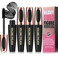 4D Silk Fiber Lash Mascara Waterproof 3 Pack