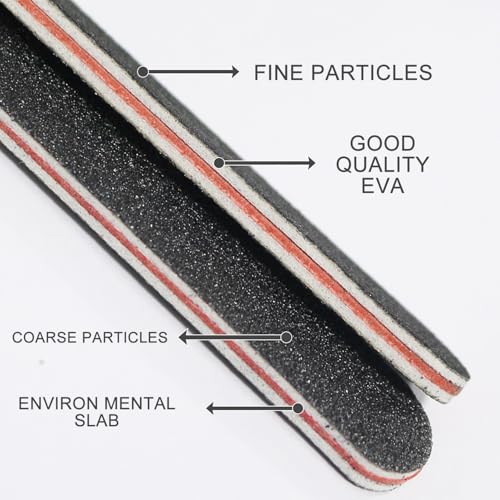 Nail Buffer Set - 52 Double-Sided Nail Files 100/180 Grit