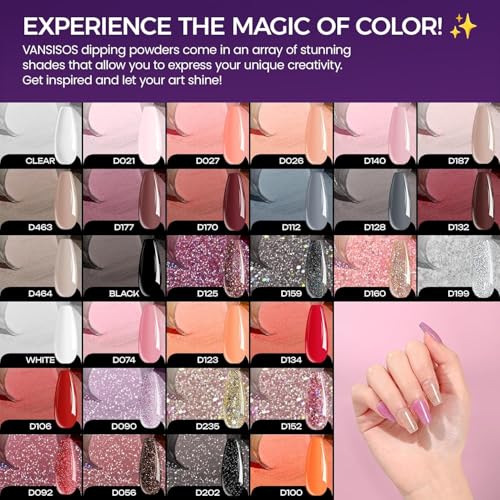 Dip Powder Nail Kit with Everything: 30 Colors Nail Dip Powder Set with Top & Base Coat Activator Brush Saver with Nail Drill for DIY At Home Salon