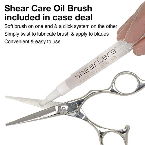 Olivia Garden SilkCut Shear Case deal (6.5" contains: SK-650, SK-T635)