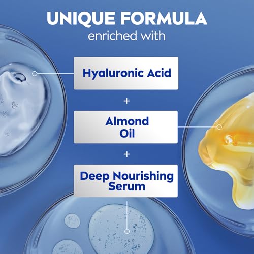 NIVEA Essentially Enriched Body Lotion, Almond Oil, 16.9 Oz