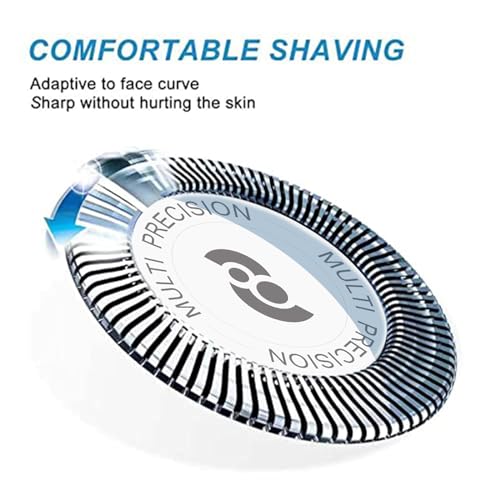 innobeaut 6-Pack HQ8 Replacement Heads for Philips Norelco Shavers – Compatible with Series 7100, 7200, 7300, 7700, 7800, 8800 & More