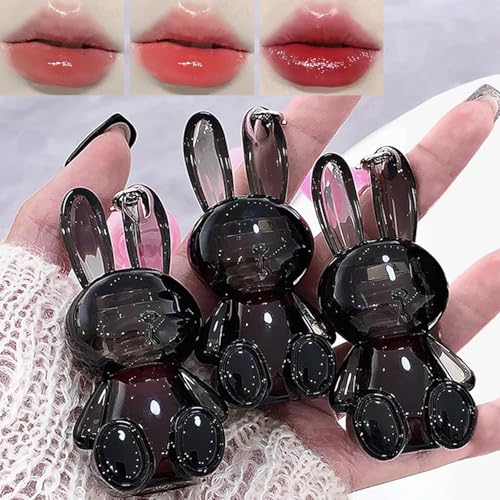 Petansy Cute Rabbit Matte Velvet Lipstick Set - 3 Colors