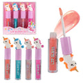 Unicorn Lip Gloss Sticks for Girls - 4 Pack