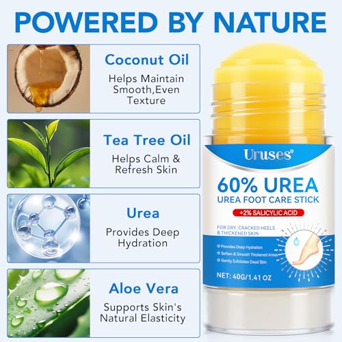 Uruses Urea 60% Foot Cream with Salicylic Acid