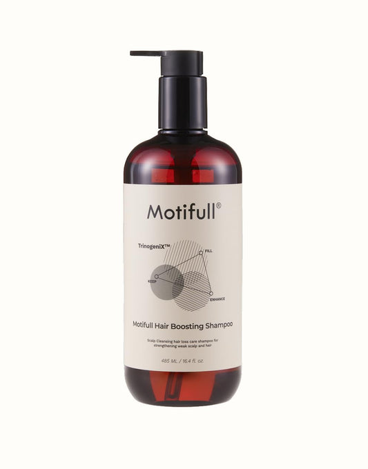 Motifull Hair Boosting Hair Thickening Shampoo for Thinning Hair with Biotin & Caffeine | Hair Growth Shampoo for Stronger Root & Volume (16.9 fl oz)