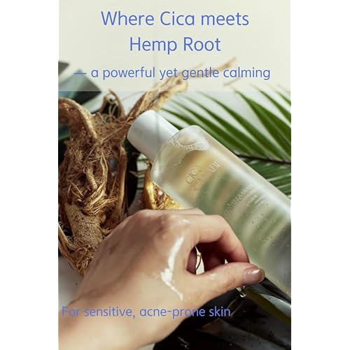 CICA CANABI Toner (6.76 fl oz) for Sensitive & Acne-Prone Skin with Lactobacillus Postbiotics and Fermented CICA & Hemp Root Complex Strong Soothing, Deep Hydration & Microbiome Boosting