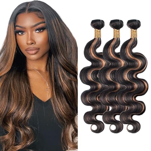 P1B30 Brazilian Body Wave Hair Bundle 3-Pack 30-34 Inch