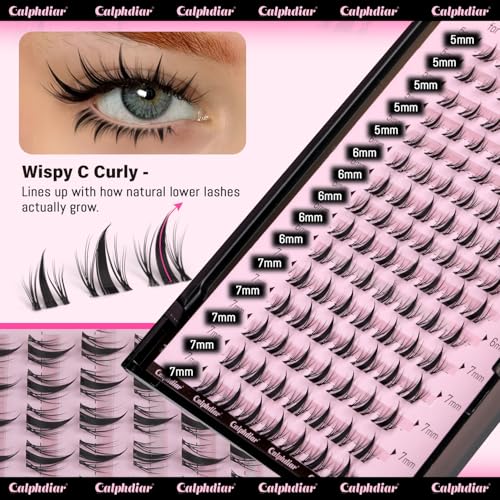 Bottom Lash Clusters 5-7mm Fairy Eyelash Extensions