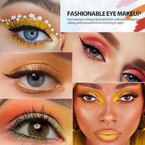 9-Color Yellow Gold Eyeshadow Palette – Matte & Shimmer