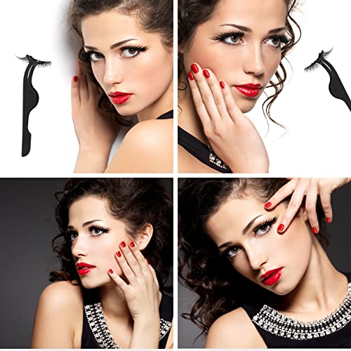 26-Piece False Eyelash Applicator Tool Set - Stainless Steel