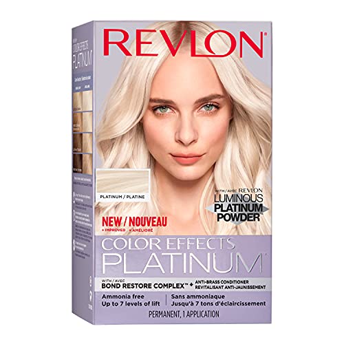 Revlon Color Effects Platinum Hair Dye Kit, Ammonia Free