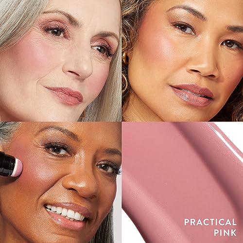 LAURA GELLER NEW YORK Serum Blush Cheek Tint Duo: Practical Pink + Refreshing Rose