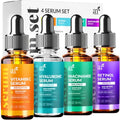 Vitamin C Serum 4-Piece Anti-Aging Skincare Set